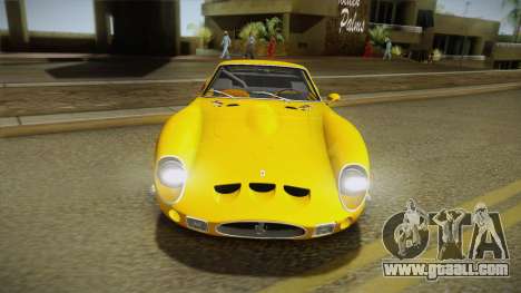 Ferrari 250 GTO (Series I) 1962 IVF PJ2 for GTA San Andreas