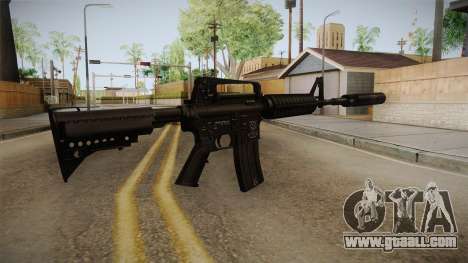 M4A1 Silenced for GTA San Andreas