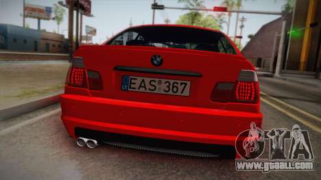 BMW 3 Series E46 Sedan for GTA San Andreas