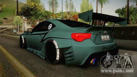 Subaru BRZ Pandem Rocket Bunny v3 for GTA San Andreas