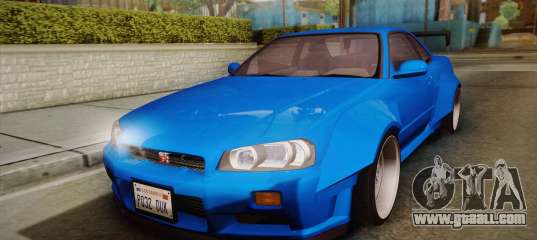 Nissan Skyline R34 14th Street for GTA San Andreas