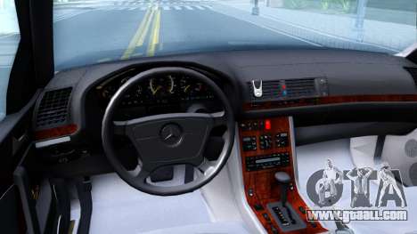 Mercedes-Benz W140 S600 From "Brigada" for GTA San Andreas