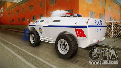 Turkish Police APC with Water Cannon for GTA San Andreas