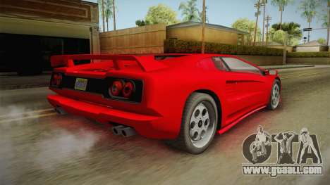 GTA 5 Pegassi Infernus Classic for GTA San Andreas