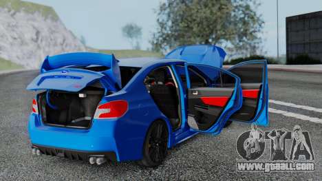 Subaru WRX STi 2017 for GTA San Andreas