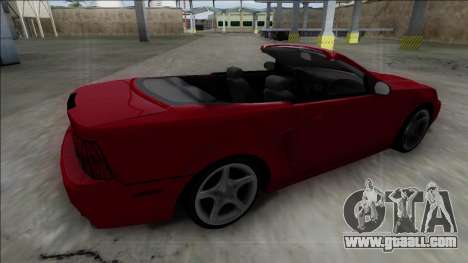 1999 Ford Mustang Cabrio for GTA San Andreas