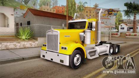 Kenworth W900 ATS 6x2 Middit Cab Low for GTA San Andreas