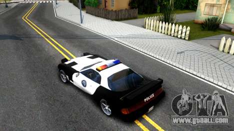 ZR-350 SFPD Police Pursuit Car for GTA San Andreas