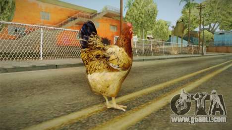 GTA 5 Chicken for GTA San Andreas