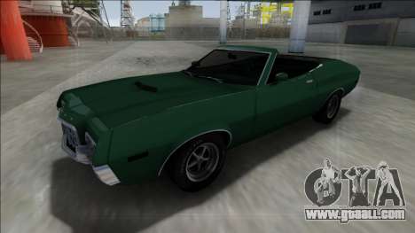 1972 Ford Gran Torino Cabrio for GTA San Andreas