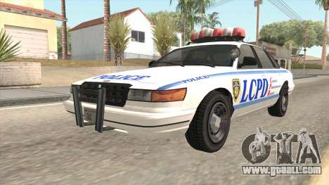 GTA 4 Police Stanier for GTA San Andreas