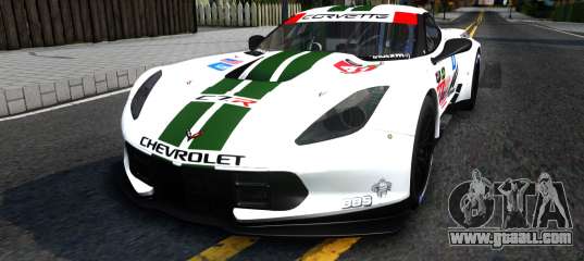 Chevrolet Corvette C7R GTE 2014 for GTA San Andreas