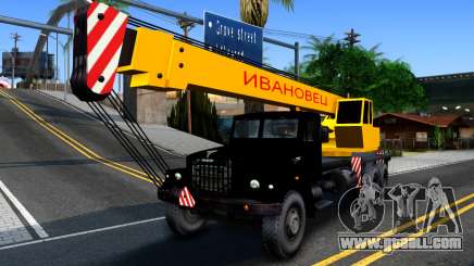 KrAZ-257 Truck Crane for GTA San Andreas