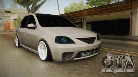 Dacia Logan Romania Edition for GTA San Andreas
