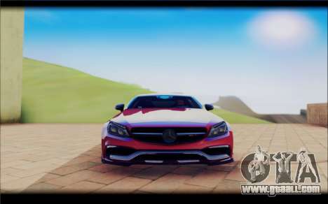 Mersedes-Benz C63 Coupe Tuning for GTA San Andreas