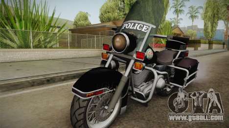 GTA 5 Police Bike SA Style for GTA San Andreas