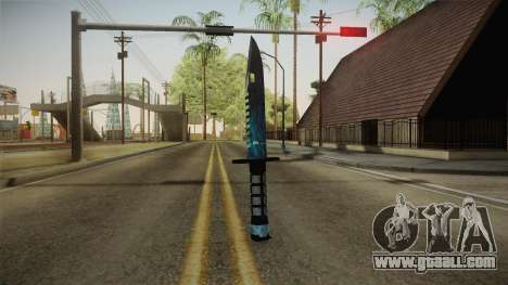 M9 Bayonet BlueSparks for GTA San Andreas