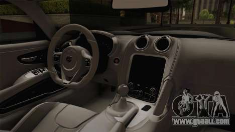Dodge Viper SRT Tuned for GTA San Andreas