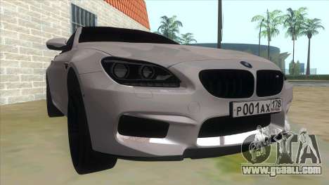 BMW M6 F13 Cabrio for GTA San Andreas