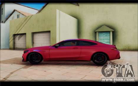 Mersedes-Benz C63 Coupe Tuning for GTA San Andreas