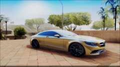 Mercedes-Benz S63 Coupe GOLD for GTA San Andreas