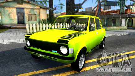 Fiat 128 yellow for GTA San Andreas