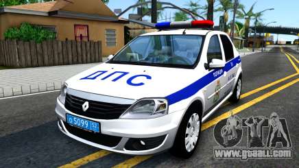 Renault Logan Russian Police for GTA San Andreas