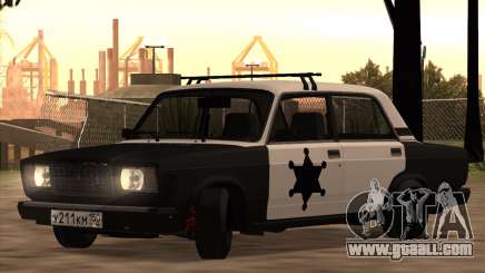 Sheriff HUNTER 2107 for GTA San Andreas