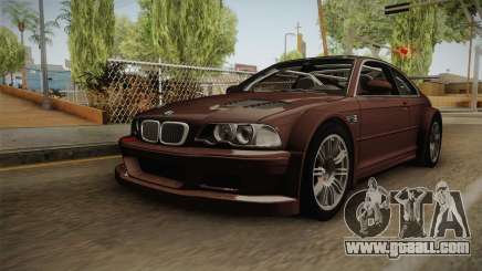 BMW M3 E46 2005 NFS: MW Livery for GTA San Andreas