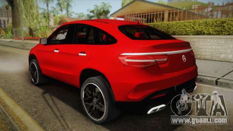 Mercedes-Benz GLE 63 AMG for GTA San Andreas