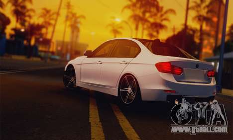 BMW F30 335i Light Tuning for GTA San Andreas