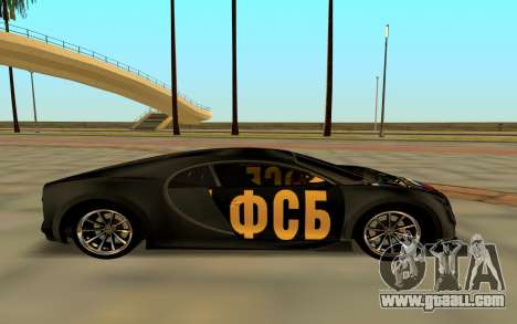 Bugatti Chiron FSB for GTA San Andreas