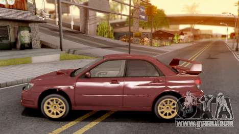 Subaru Impreza WRX STI 2006 for GTA San Andreas