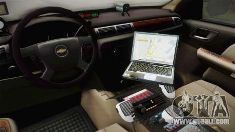 Chevrolet Suburban 2009 Flashpoint for GTA San Andreas