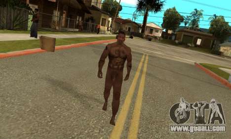 Nude CJ for GTA San Andreas