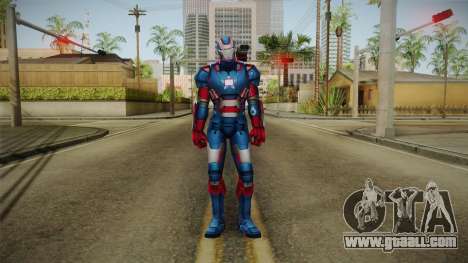 Marvel Future Fight - Iron Patriot for GTA San Andreas