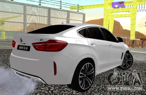 BMW X6M F86 for GTA San Andreas