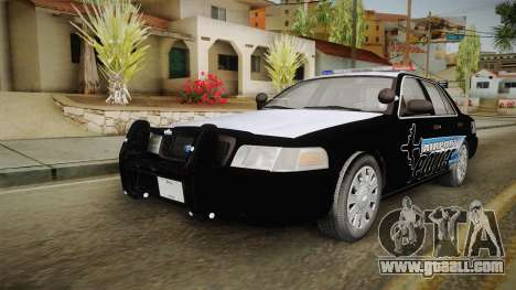 Ford Crown Victoria 2009 Airport Police for GTA San Andreas