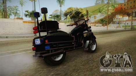 GTA 4 Police Bike for GTA San Andreas