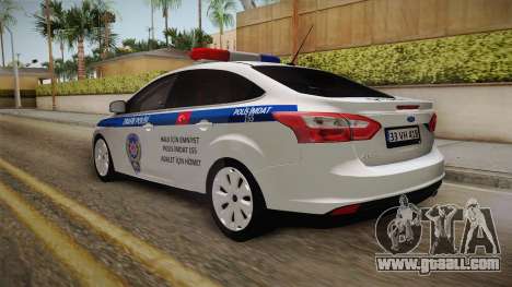 Ford Focus 1.6 Turkish Police for GTA San Andreas