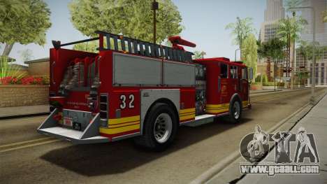 GTA 5 Firetruck Malaysia for GTA San Andreas