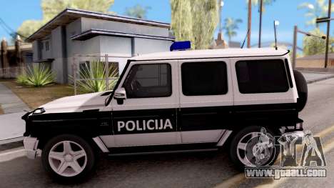 Mercedes-Benz G65 AMG BIH Police Car for GTA San Andreas