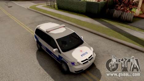 Dodge Grand Caravan Turkish Police for GTA San Andreas