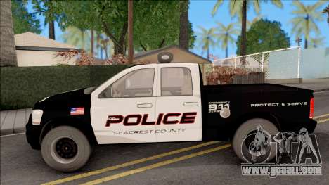 Dodge Ram High Speed Police for GTA San Andreas
