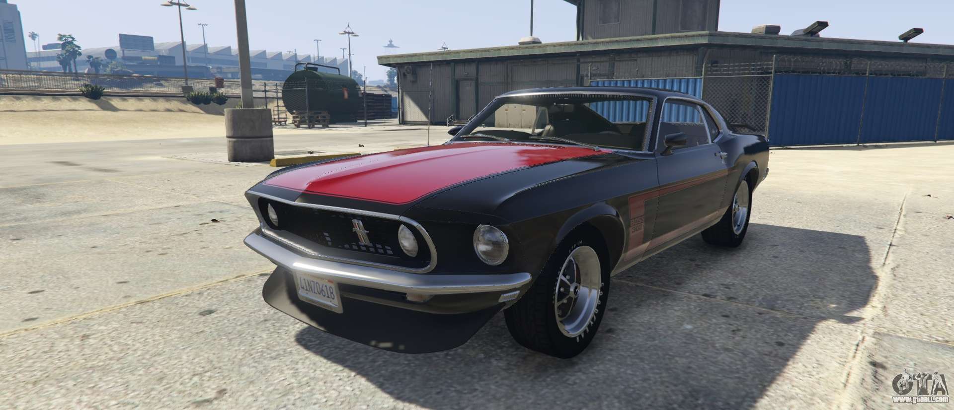 Ford Mustang Boss 302 1969 For Gta 5