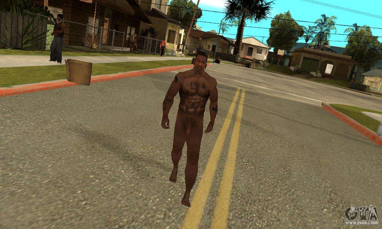 Nude CJ for GTA San Andreas