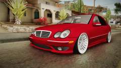Mercedes-Benz C32 AMG Stanced for GTA San Andreas