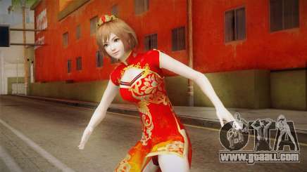 Dynasty Warriors 8 - Shangxiang Cheongsam for GTA San Andreas