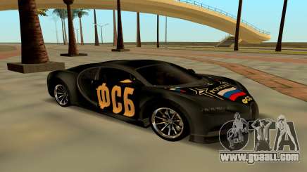Bugatti Chiron FSB for GTA San Andreas