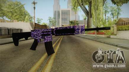 Tiger Violet M4 for GTA San Andreas